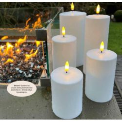 LED bloklys outdoor H15 cm