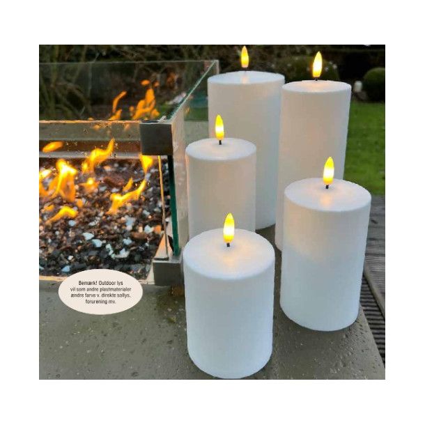 LED bloklys outdoor H15 cm