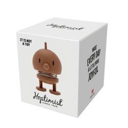 Hoptimist Soft Bumble XS i mat chokoladebrun i gave�ske
