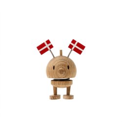 Hoptimist Celebration Bumble figur lille i r� egetr�.