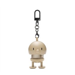 Latte-farvet Hoptimist Bag Charm taskevedh�ng i silikone