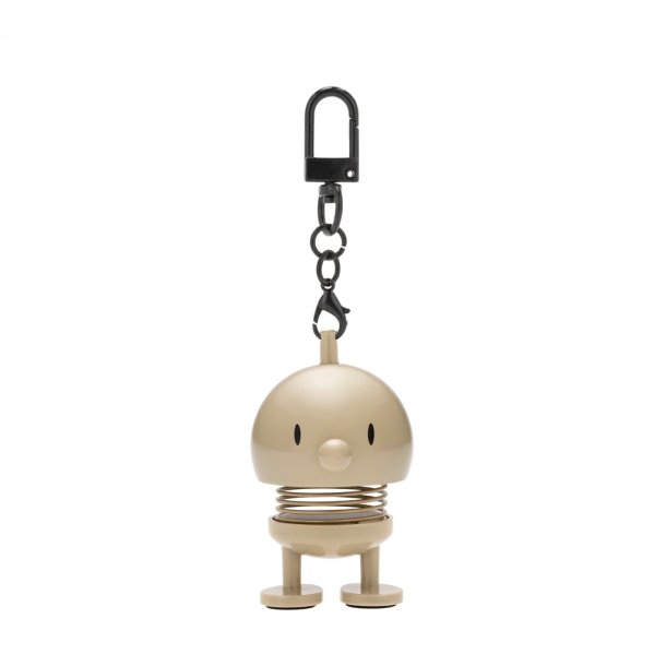 Latte-farvet Hoptimist Bag Charm taskevedh�ng i silikone