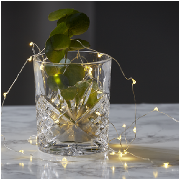 Lysk�de s�lv - Light chain 20 drew drop