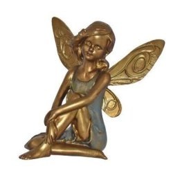 Englefigur holder kn�
