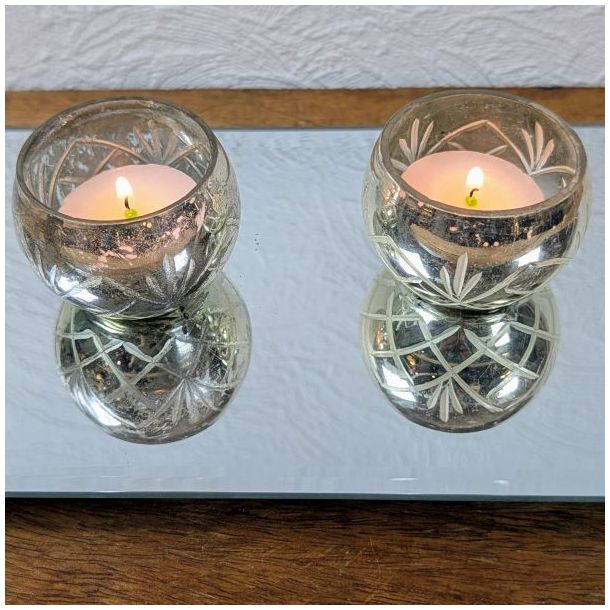 Fyrfadsstage med m�nster