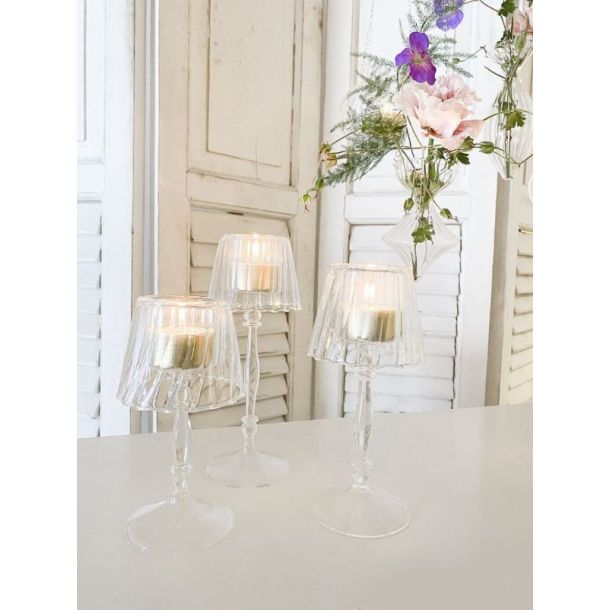 Fyrfadsstager i glas - La Vida