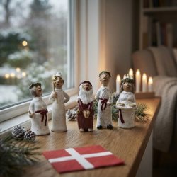 Harvesttime � Mini Lucia figurer (S�t med 5 stk.)