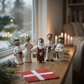 Harvesttime � Mini Lucia figurer (S�t med 5 stk.)