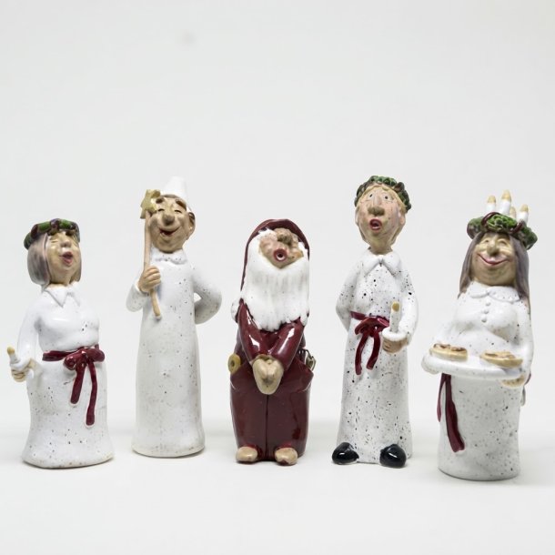Harvesttime � Mini Lucia figurer (S�t med 5 stk.)