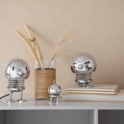 Hoptimist lampe - chrome