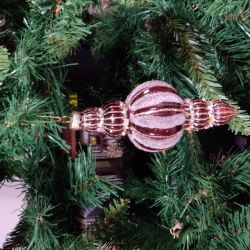 Julekugle - ornament blush