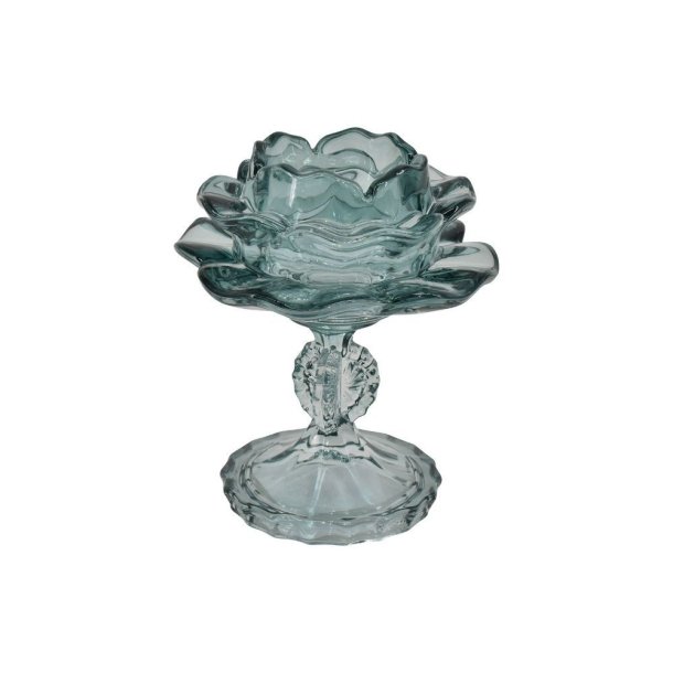 La Vida fyrfadsstager i gr�nt farvet glas � 4 varianter