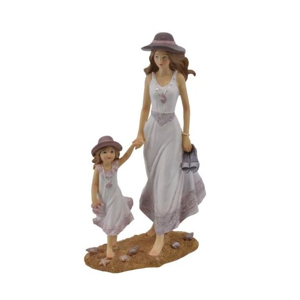 Mor og Datter Figur H25 cm