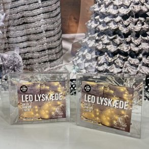 lyskaede i pakket med timer til jul og udend�rs dekoration