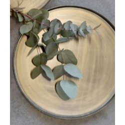 Runde bakker med antik messing-finish � S�t med 3 st�rrelser