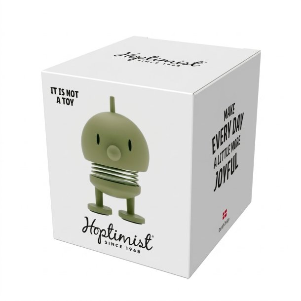 Hoptimist Soft Bumble XS i olivengr�n i gave�ske