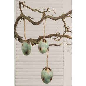 Pskeg bl; 1 st i 3 strrelser