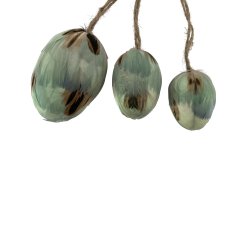 Pskeg bl; 1 st i 3 strrelser