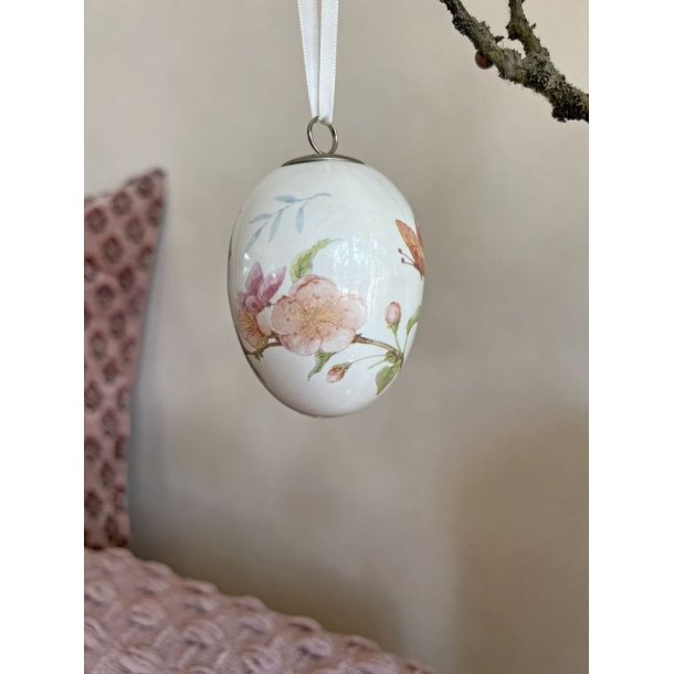 Porcel�ns�g fra La Vida  med motiv med blomst