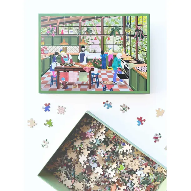 Puslespil  Cosy Kitchen  1000 brikker  ViSSEVASSE