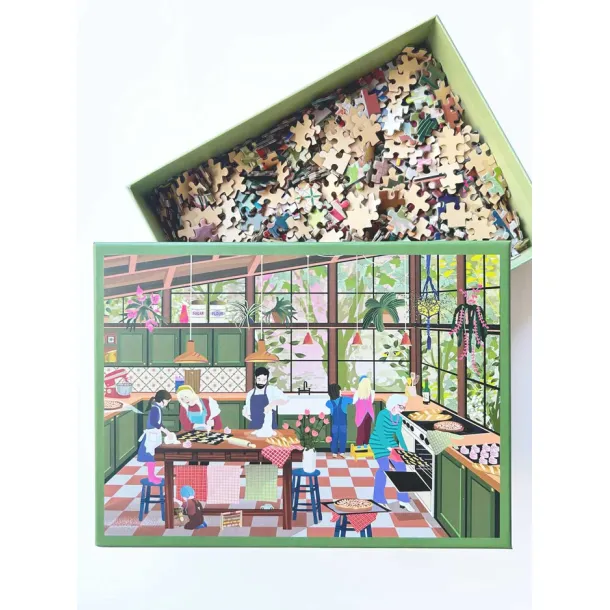 Puslespil  Cosy Kitchen  1000 brikker  ViSSEVASSE