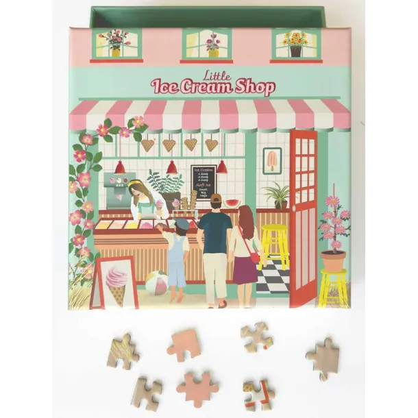Puslespil  Little Ice Cream Shop  150 brikker  ViSSEVASSE