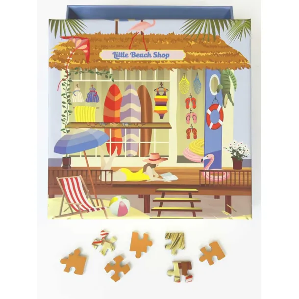 Puslespil  Little Beach Shop  150 brikker  ViSSEVASSE