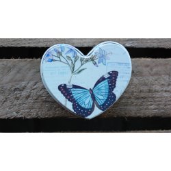 Box i hjerteform m/design