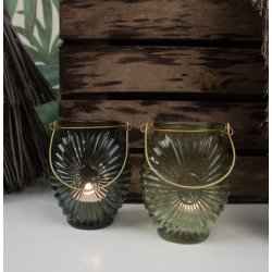 Fyrfadsglas med hank