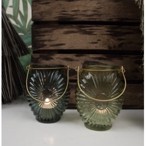 Fyrfadsglas med hank