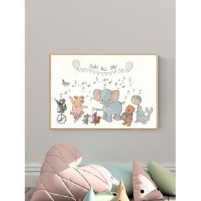 Plakat - Play all day str. A3