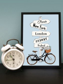 Plakater | citater, byer og dyr 