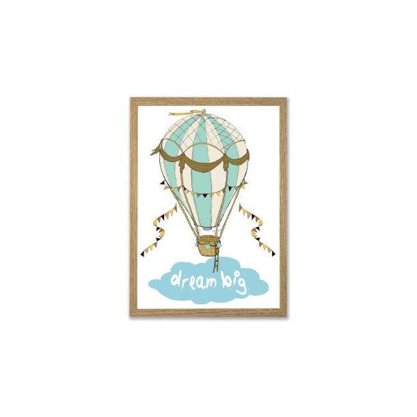 Plakat A3 - Dream big 