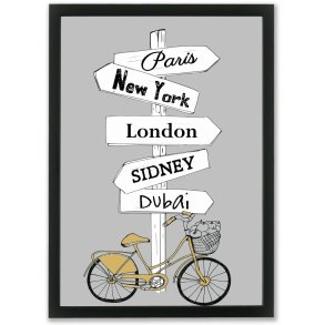 Paris, New York,London,Sydney,Dubai