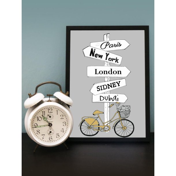 Paris, New York,London,Sydney,Dubai