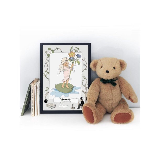 H. C. Andersen Plakat "Tommelise"