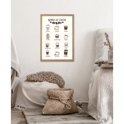 A4 og A3 "World of coffe".