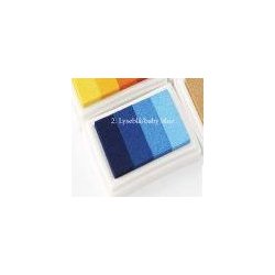 Plakat -fingerprint - elefant og bl ballon - brnefdselsdage