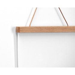  Plakatlister i egetr - Poster Hanger  - plakat ophng 61 cm