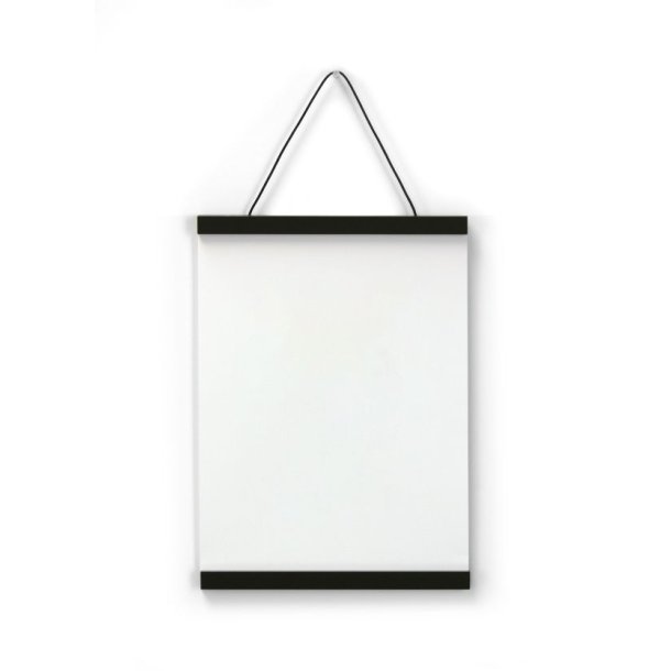 Plakatlister mat sort - Poster Hanger  - plakat ophng 51 cm
