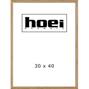 Ramme i Massiv Eg str. 30 x 40 cm