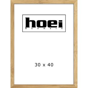 Ramme 30 x 40 cm - massiv bambus 