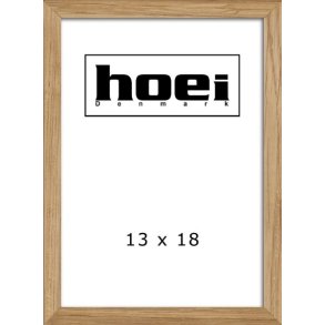  Ramme 13 x 18 cm - massiv bambus 