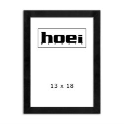 Ramme 13x18 cm i sort kunststof