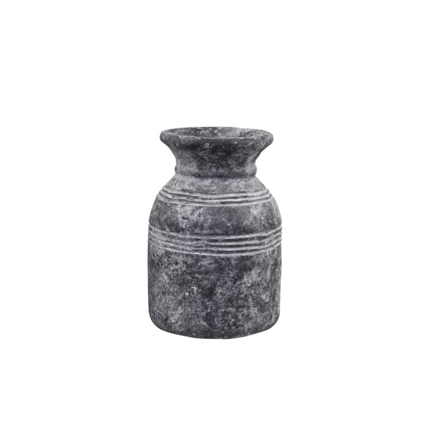 Franske krukker/Metz vaser i 2 strrelser Vase stor; H20/14 cm