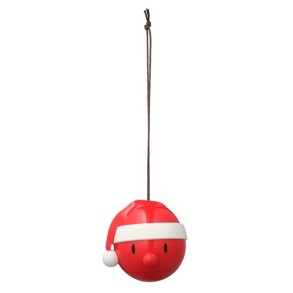Red Santa ornament- Hoptimist julemand julekugle