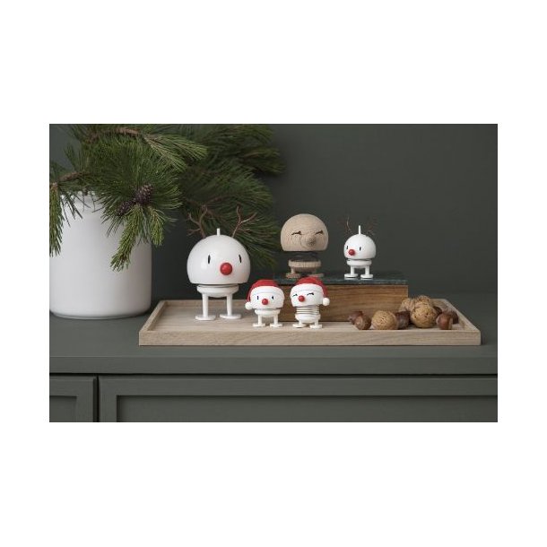 White small Santa Snowman