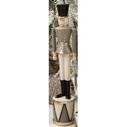 Tinsoldat i sandfarvet i 2 strrelser