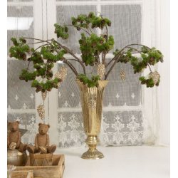 Guldkogle til ophng str. H6,5 cm- online julepynt