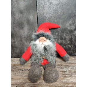 Kramme bld julemand med strik nissehue 